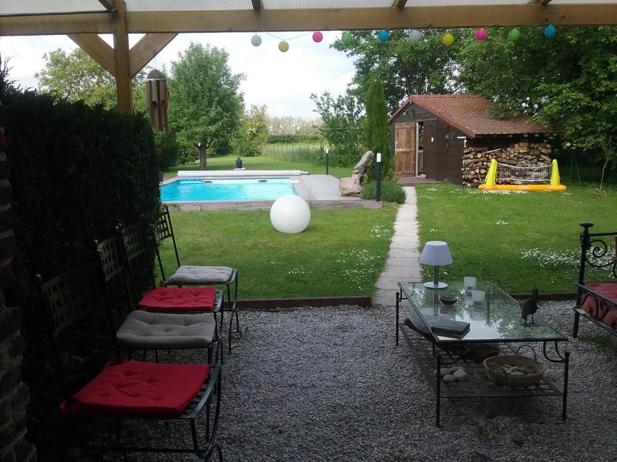 Chambres D Hotes ,Hotel ,Secret D'Une Nuit A Vicq Pres De Onnaing,Avec Piscine Exteriér fotografie